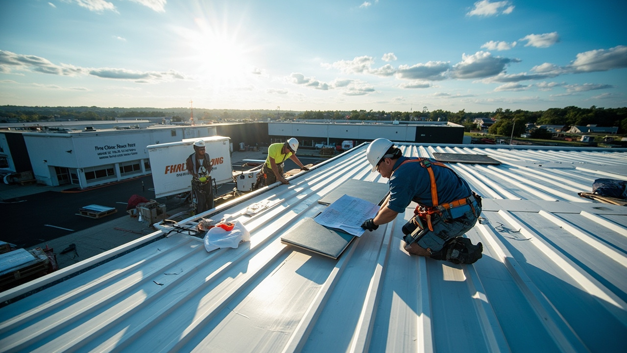 How Commercial Metal Roof Recover Extends Asset Life