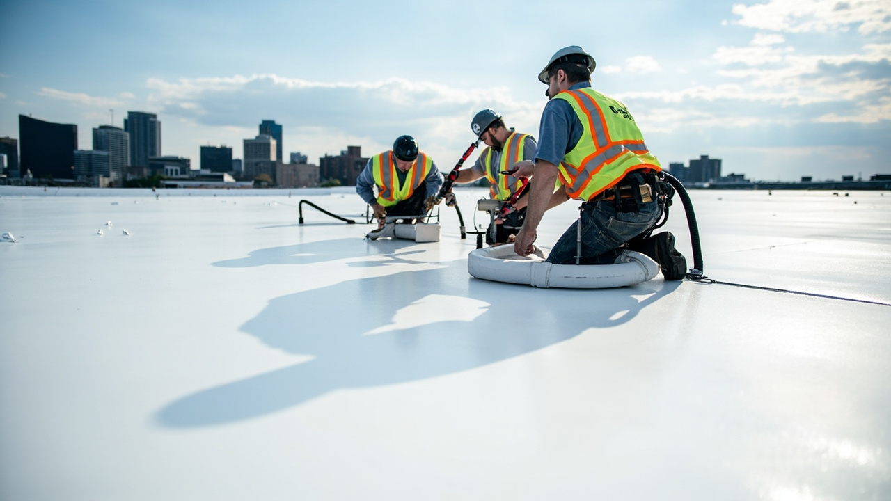 Commercial PVC Roof Installation in Cincinnati – Minimal Downtime for Your Operations