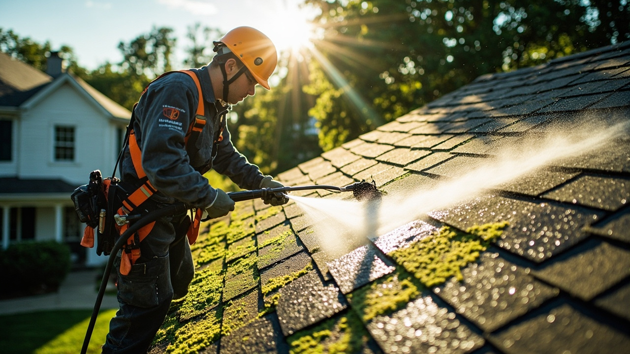 The Science Behind Effective Roof Cleaning Systems