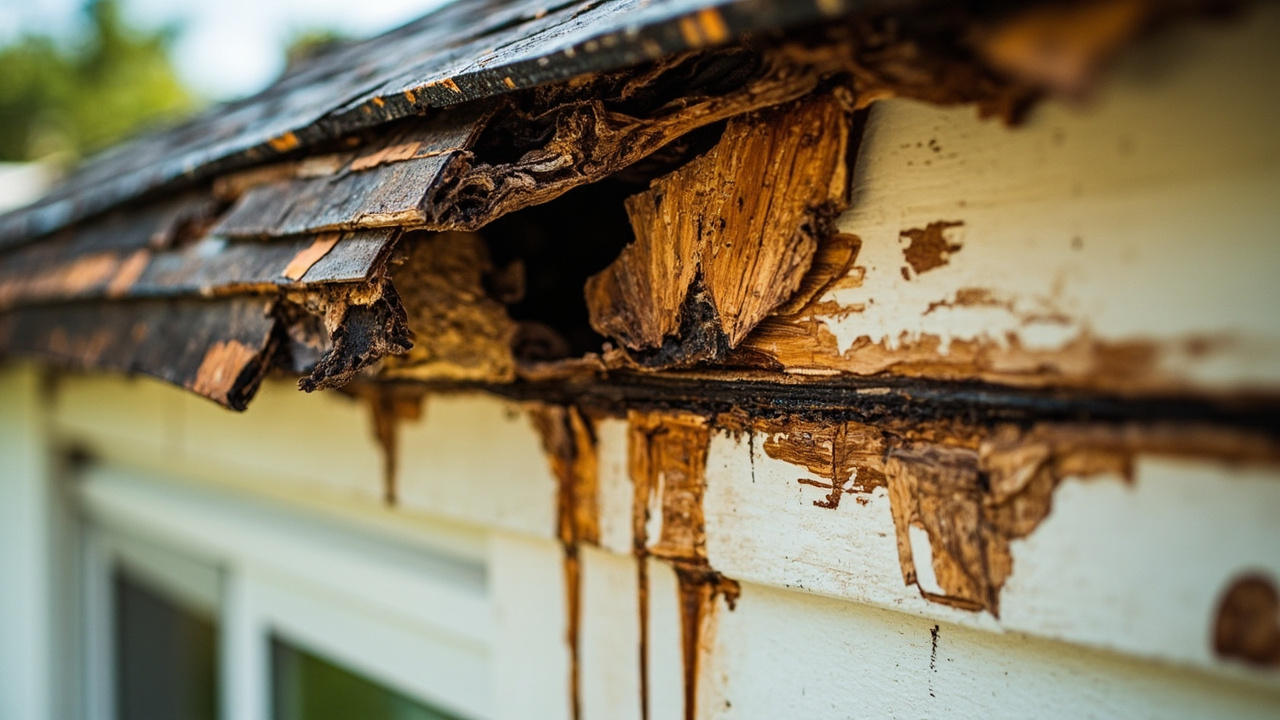 Rotting Fascia Boards in Cincinnati – Expert Diagnosis and Permanent Repair Solutions