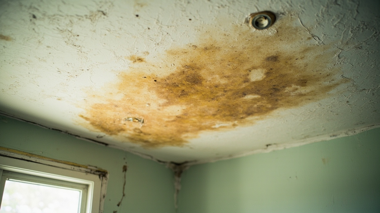 Water Stains on Ceiling in Cincinnati – Expert Diagnosis Stops Hidden Damage Before It Spreads