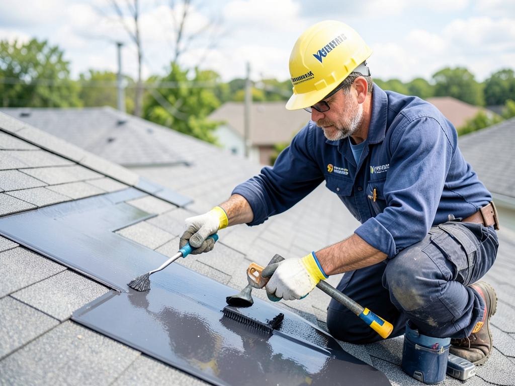 Can you paint your roof shingles to change the loo