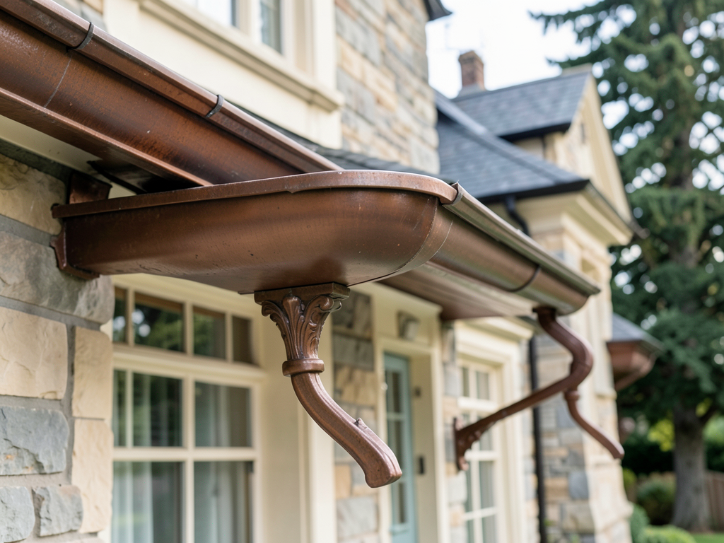 Copper Roof Accents and Gutters to Boost the Value of Your Mt. Adams Home