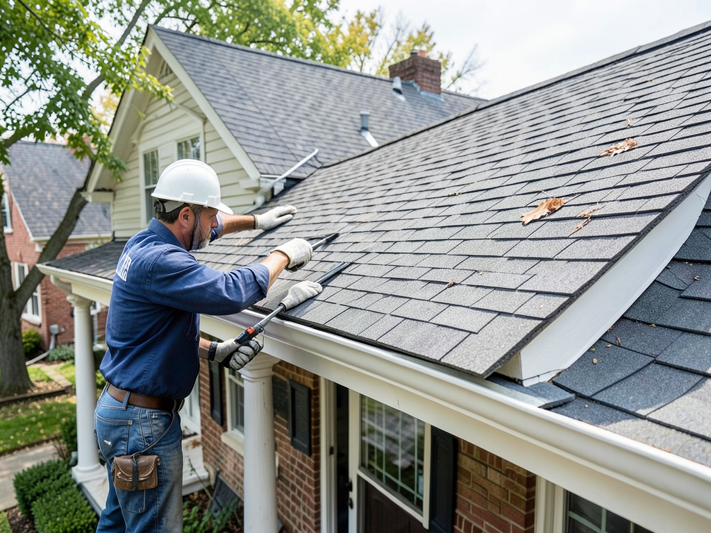 Managing a roof replacement on the narrow streets