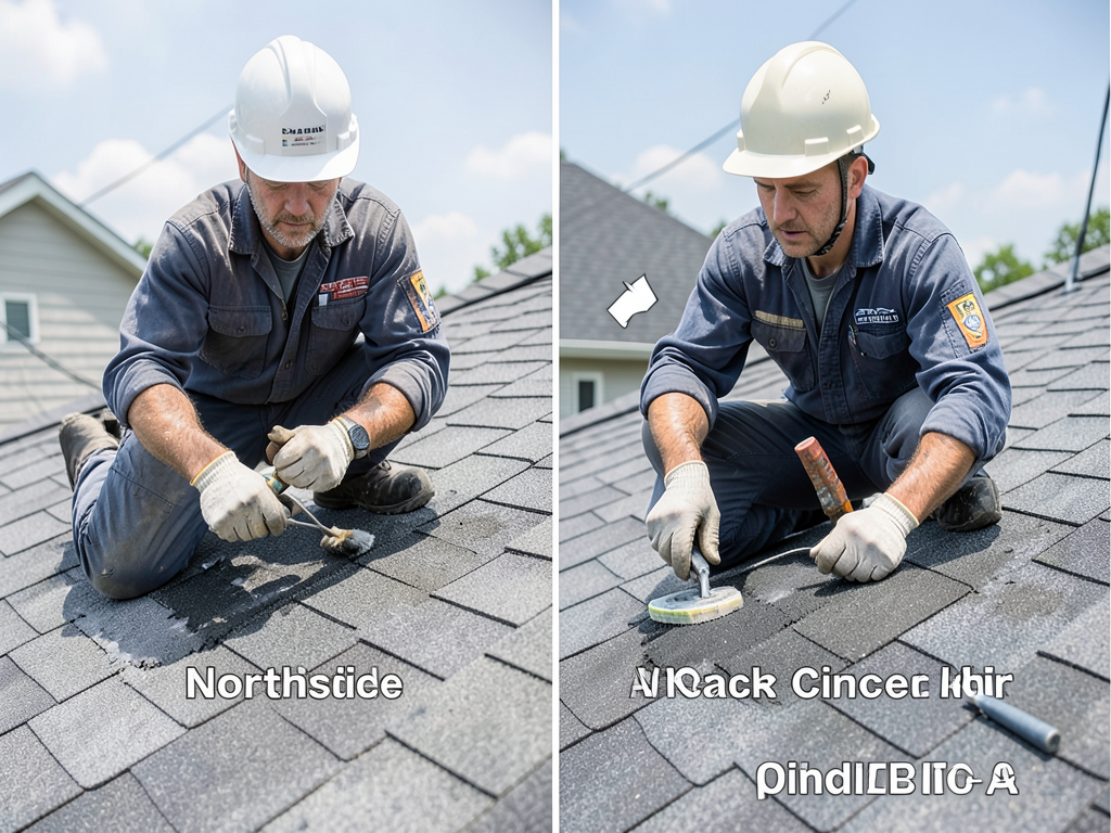 Quick and affordable roof patching services in nor